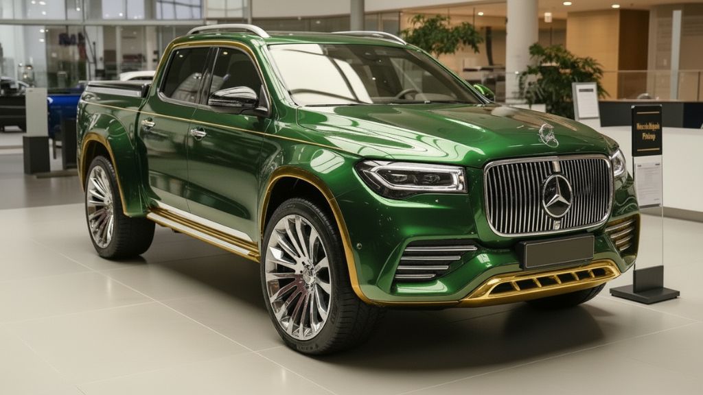 Mercedes Maybach Pickup Truck 2025