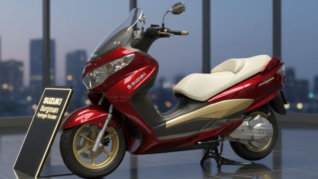 Suzuki Burgman Hydrogen Scooter