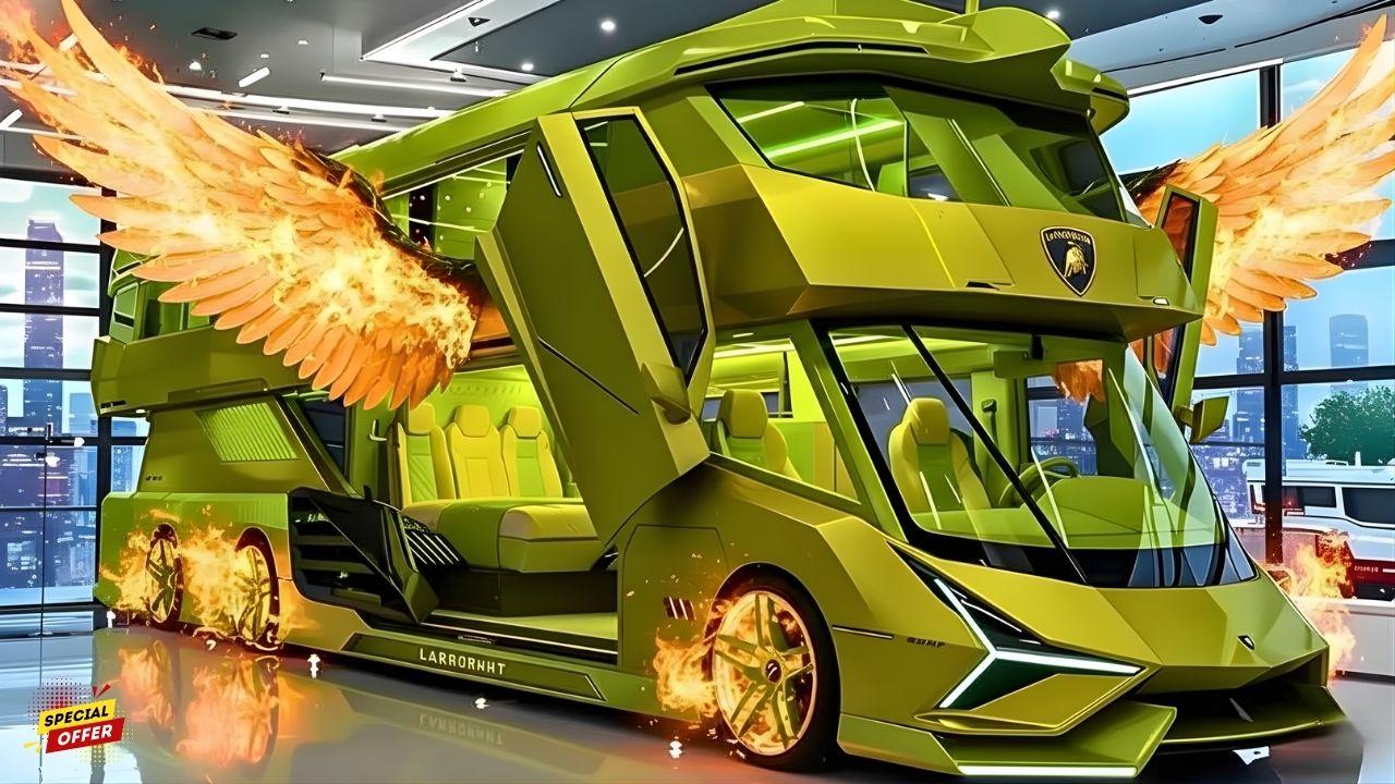 Lamborghini Motorhome New 2026
